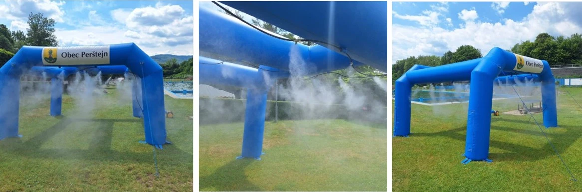 Custom Inflatable Misting Tents-2 Custom Inflatable Misting Tents-2