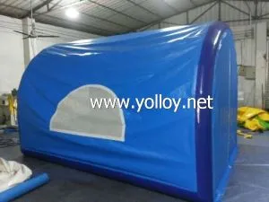 屋外Inflatale家族キャンプテント