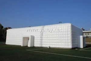 インフレータブルコンサートとイベントキューブ構造テント